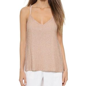 Alice + Olivia, Dusty Pink, Beaded Tank Top